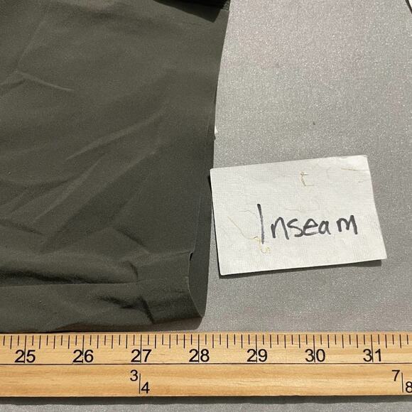 Athleta Size 18 Green Brooklyn Ankle Pants Lightweight Travel Casual Athleisure - Picture 14 of 15